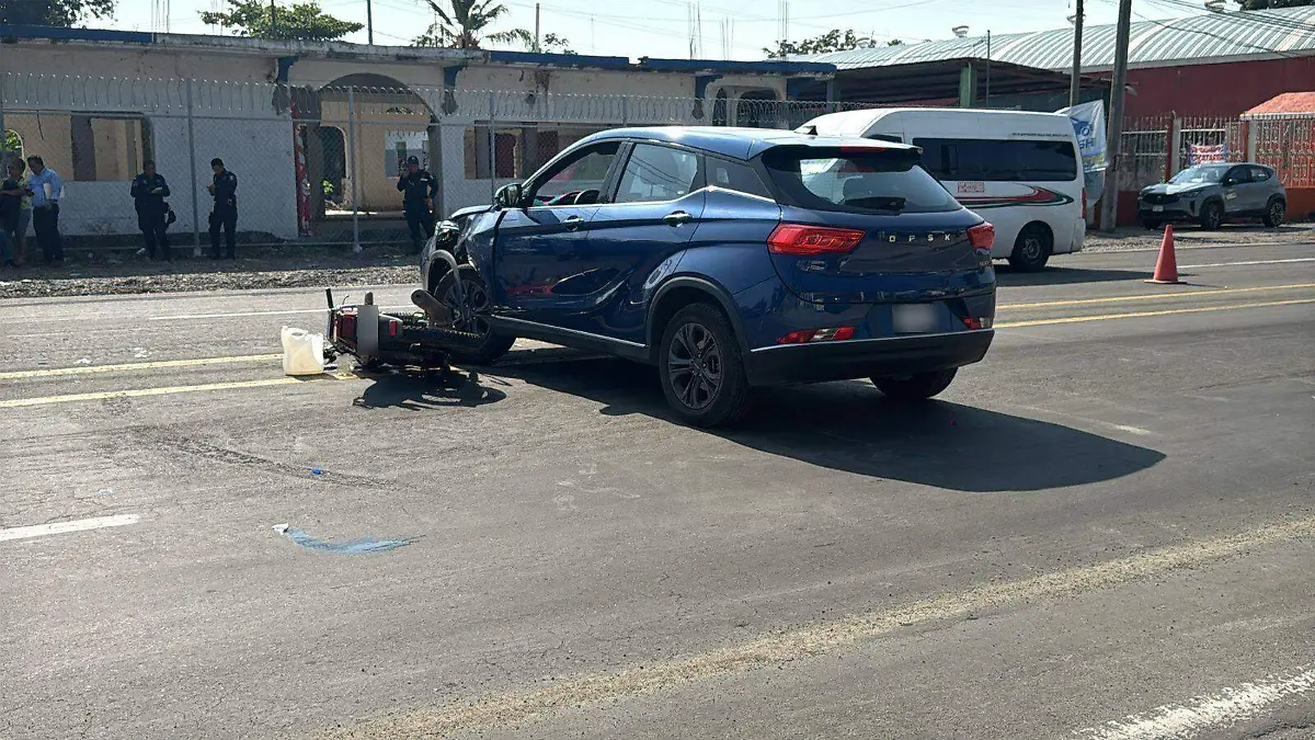 accidente motocicleta